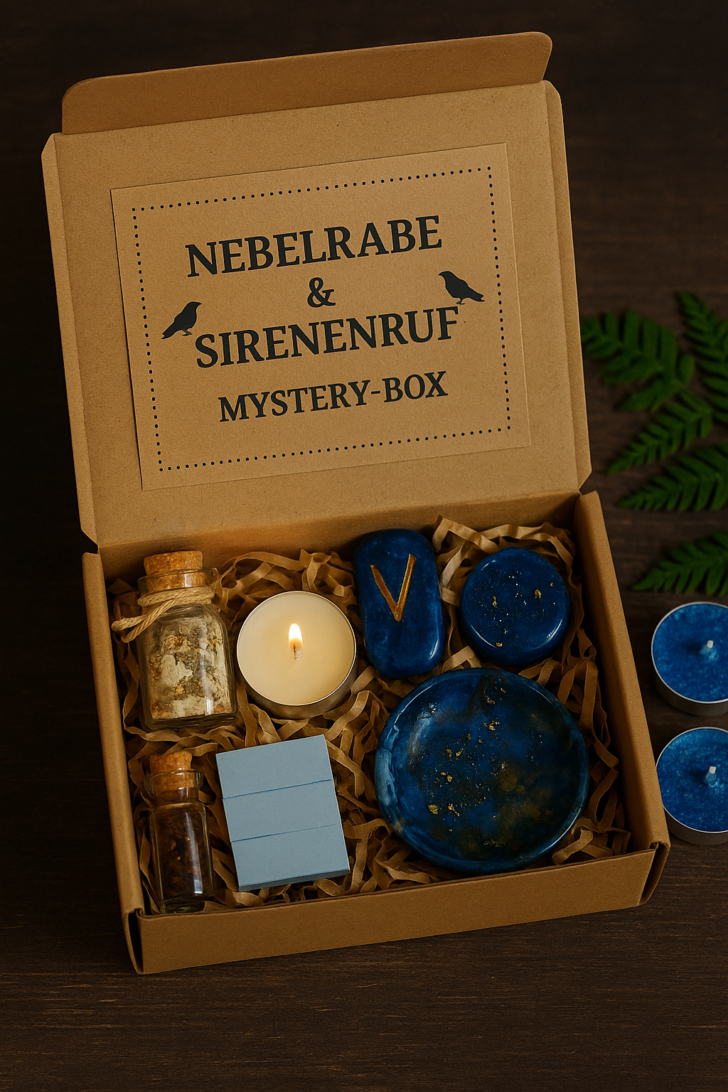 🕯️✨ Mystery Box „Nebelrabe & Sirenenschrei“ – Deine persönliche Reise ins Magische